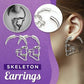 Skeleton Earrings Hollow Punk Retro Skull Earrings