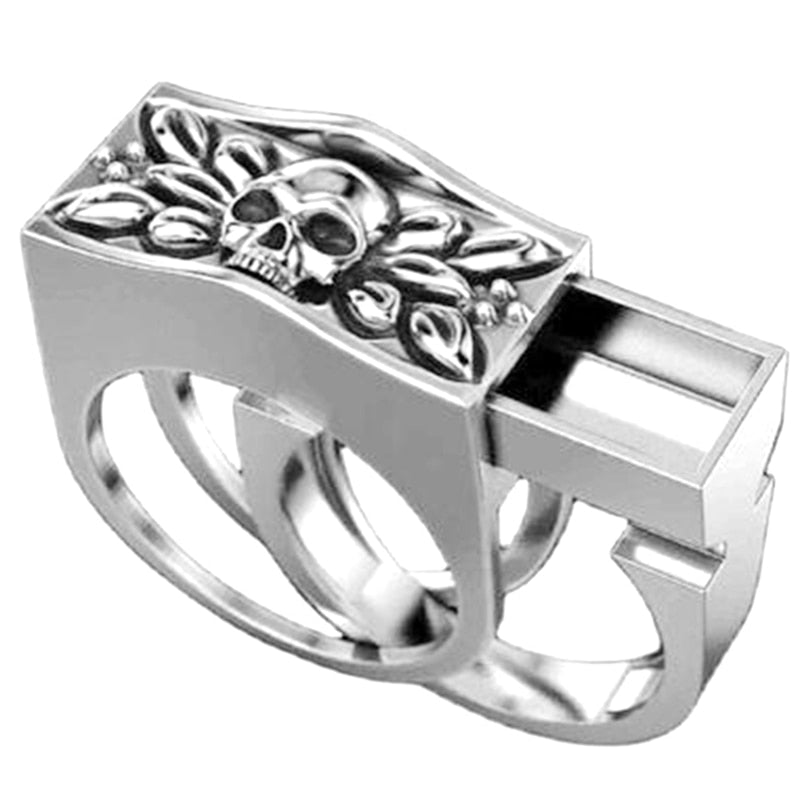 Skull Ring Anniversary Gift Rings Hip Hop Unisex Jewelry Men And Women