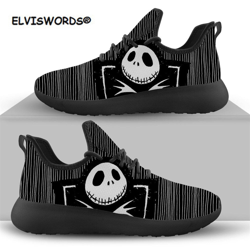 Nightmare Before Christmas Brand Design Women's Shoes Woman Casual Sneakers