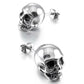 1Pair Cool Color Jewelry Punk Skull Earrings