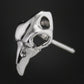 925 Sterling Silver Skull Eagle Hawk Earrings Mens Biker Rocker Stud Earring 8M001