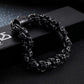 Gifts Vintage jewelry black stainless steel skeleton Skull Link Chain