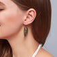 The New Gothic Retro Hollow Carved Skull Earrings Personalized Classical