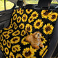 Sugar Skull Print Car Interior Accessories Cushions Non-slip Car Back Seat Cover