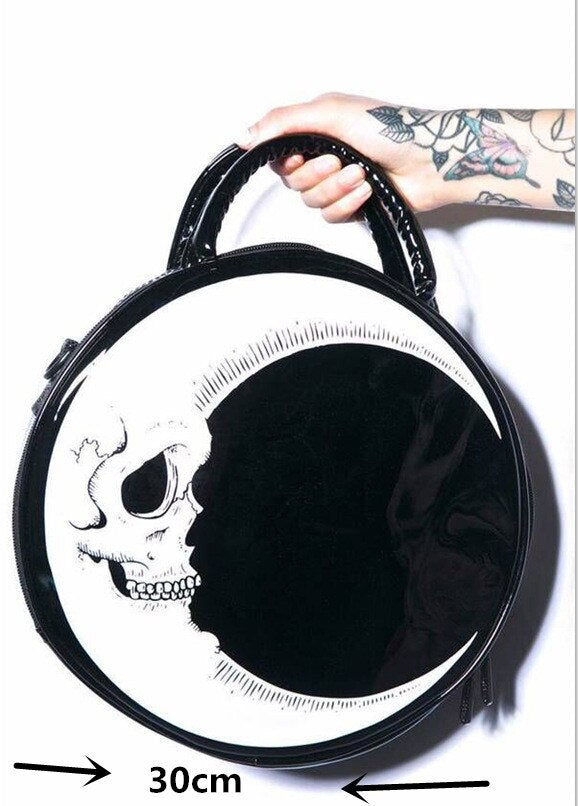 New in 2020 Woman Lady Dark Punk Skull