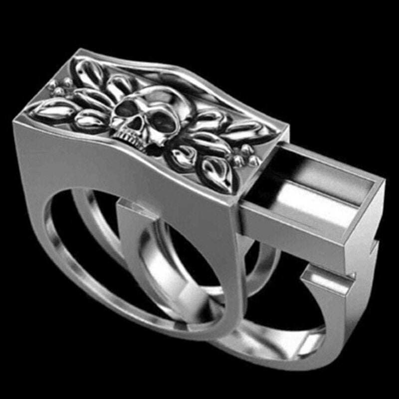 Skull Ring Anniversary Gift Rings Hip Hop Unisex Jewelry Men And Women