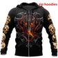 Tattoo and skull Dragon 3D Printed Hoodies For Men/Women Hooded Sweatshirt