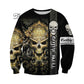 Ghost Gothic Skull Pullover Zip/Hoodies/Sweatshirts/Jacket