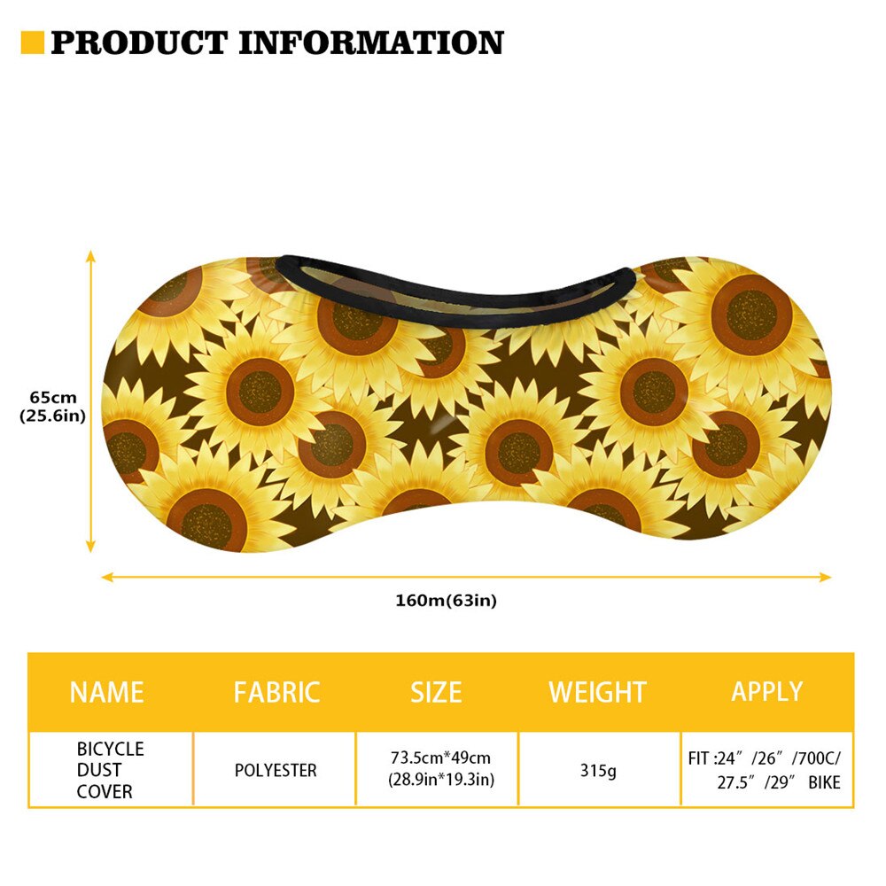 New Arrival Road Bicycle Protector Cover Gothic Style Sugar Skull Pattern