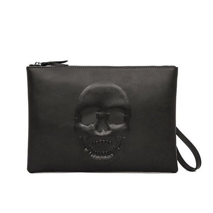 Fashion Skull Clutch Bag Men's Handbags