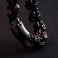 Gifts Vintage jewelry black stainless steel skeleton Skull Link Chain