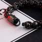 Gifts Vintage jewelry black stainless steel skeleton Skull Link Chain