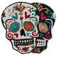 Iron on Patches for Clothing  Sequins Skull badge Embroidery Patch