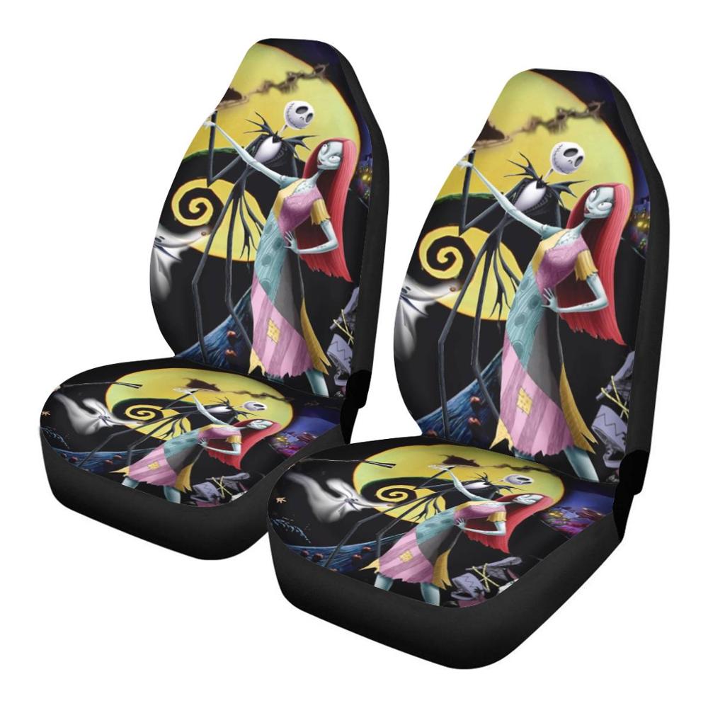 The Nightmare before Christmas Design Car Seat Cover Cartoon Car Protector Case