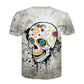 New Fashion Harajuku Women T-Shirt 3d Print The Skull
