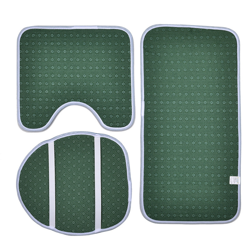 3 pcs Set Bath Toilet Floor Mat High Quality