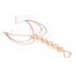 Hot Summer Vintage Ankle Bracelet Round Carving Flower Coins Anklet Barefoot Sandals Foot Jewelry Anklets For Women To Beach 1pc