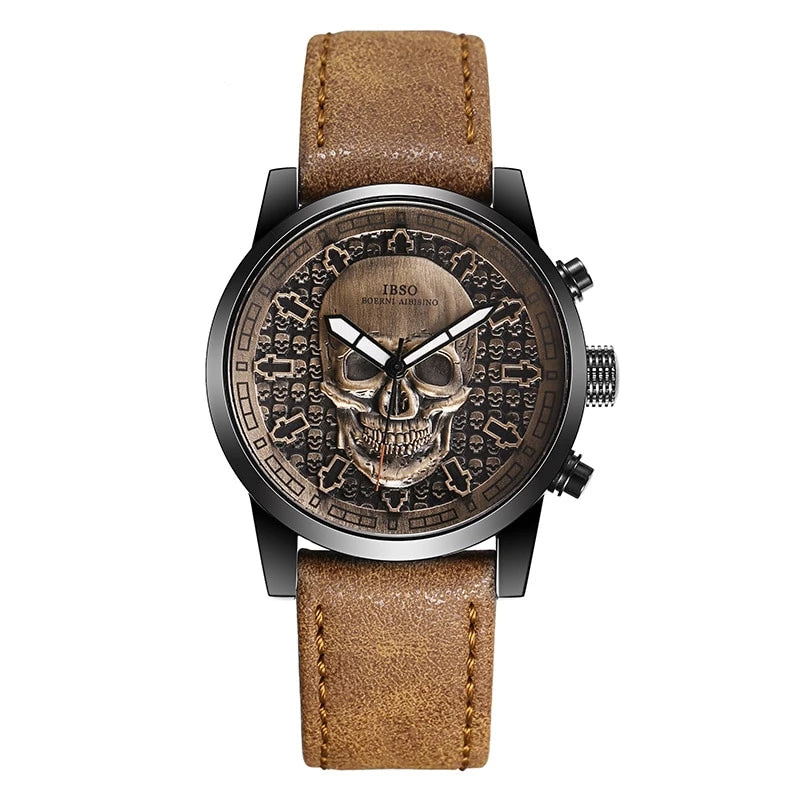 Creative Skull Watch Quartz Wrist Watch Halloween