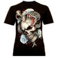 Rock Eagle T-Shirt Glow in the Dark Death Skull Snake Skull Retro top tee