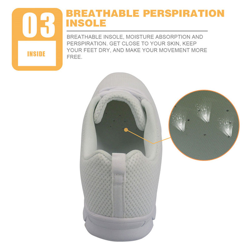 Trendy Sugar Skulls Art Printed Sneakers Women Light Sports Running Shoes Breathable Air Mesh Outdoor Athletic Shoes
