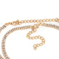 Hot Sell Luxury Collar Chokers Necklace Women Elegant Maxi Statement Rhinestone Choker Crystal Gem Necklaces