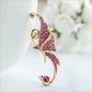 New Fashion Fine Jewelry Gold Color Full Rhinestone Elves Butterfly Ear Clip Single Left ear Earrings For Women E-138