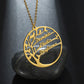 Life Tree Family 1-6 Names Pendant Necklace