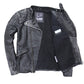Vintage Men Leather Jacket Skull Calfskin Cowhide Motorcycle Jacket Motor Biker Clothing Distressed Leather Coat M135