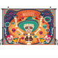 Day of the Dead Photography Backdrops Mexico's Skull Skeleton