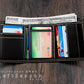 Mens Boys Trifold Casual Skull Wallet Money Purse With Jeans Pants Chain
