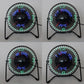 Mini USB Fan Desktop USB LED Fan Real Time Temperature Message Cooling Fan For PC Home Office Gadgets