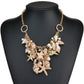 New Design High Quality Fashion  Big Bib Statement Chokers Seashells Starfish simulated pearl Necklaces For Women