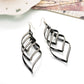 New Brand Design Fashion Elegant Classic Punk Gold Color Spiral Pendant Drop Earrings Jewelry For Women Wholesale