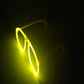 Multi Color Glow Fluorescence Glasses LED Skull Glasses Light Luminous Sticks Neon Xmas Party Flashing Novelty Toys