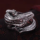 Punk Vintage Trend Men's Ring Gothic Men Skull Flower Biker Zinc Alloy Ring Man Fashion Rings Free Shipping sa977