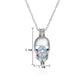 NEW Skull Pendant Necklace Luminous Jewelry Silver Color Chain 45cm Glow in the Dark Necklace For Women or Men Gift