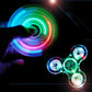 New Light Fidget Spinner Led Stress Hand Spinners Glow In The Dark Figet Spiner Cube EDC Anti-stress Finger Spinner