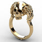 New Punk Style Ghost Evil Skull Skeleton Hand Ring For Women Men Motor Biker Ring Party Accessories Jewelry Gift