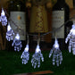 New String Light Outdoor Bulb Curtain Halloween Skeleton Hands Party 10 Light Skull LED Fairy Lighting