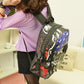 New Style Personalized Bags School Backpack Mochila Skeleton Package Street Punk Bag Rock Pirate Skull Laptop Backpacks Bolsa 48