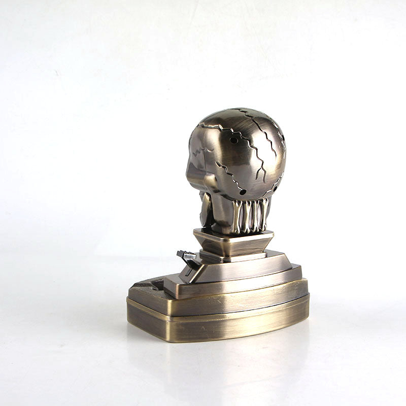 New type resin metal ashtray Skull model
