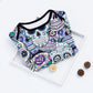 Newborn Baby Jumpsuit Rompers Boys Girls Long Sleeve Cotton Skull Cartoon Party Clothing Overalls Halloween Outfits Infant 0-2T