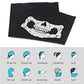 Outdoor Ghost Riding Motor Bandana Motorcycle Face Mask Motocross Skull Face Shield Biker Bicycle Cycling Motorbike Scooter