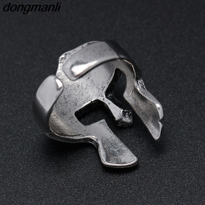 Men's Viking Ring Spartan Mask Helmet Adjustable Rings Dropshipping