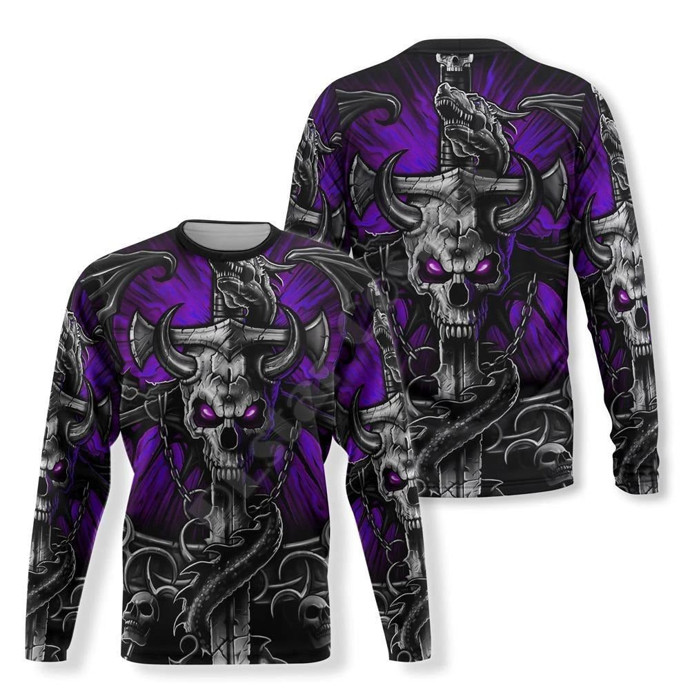 Gothic Skull Funny Pullover Streetwear Zip/Hoodies/Sweatshirts/Jacket