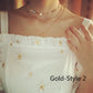 Silver Color Chain Leaves Multi Layer Choker Necklace  for Women Collier Femme Fashion Jewelry Gold Color