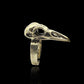 Punk Animal Ring Gothic Bird Skull Ring Steampunk Vintage Gold Jewelry Crow Head Skeleton Rings For Women Men Gift