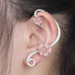 Punk Ear Cuff Wrap Glow In The Dark Shellhard Trendy Luminous Ear Clip Earrings Stud Earrings For Women Jewelry