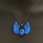 Punk Style Skull Pendant Necklace Luminous Jewelry Wings Necklace Glowing In The Dark For Women Gift Fashion 3 Colors