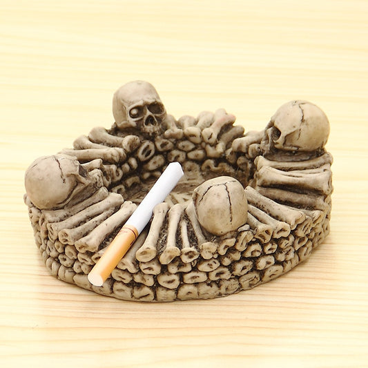 Resin Skull Ashtray Practical Smoking Accessories